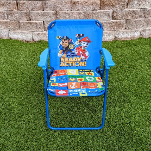 Nickelodeon Toys Nickelodeon Paw Patrol Childs Folding Picnic Metal